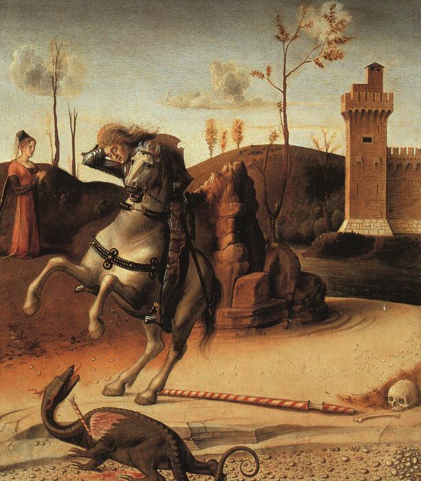 Giovanni Bellini Pesaro Altarpiece Norge oil painting art
